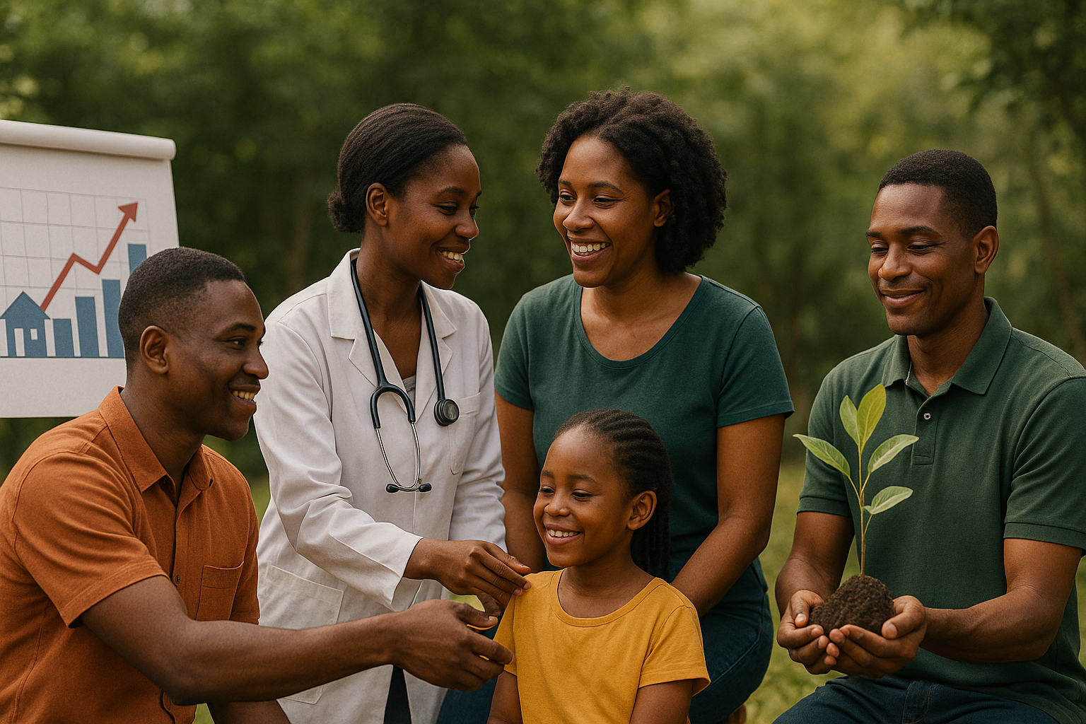Unis pour le progrès et le bien-être des communautés